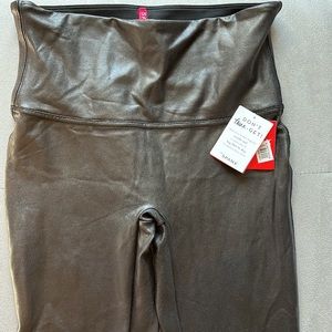 NWT Spanx Faux Leather Leggings